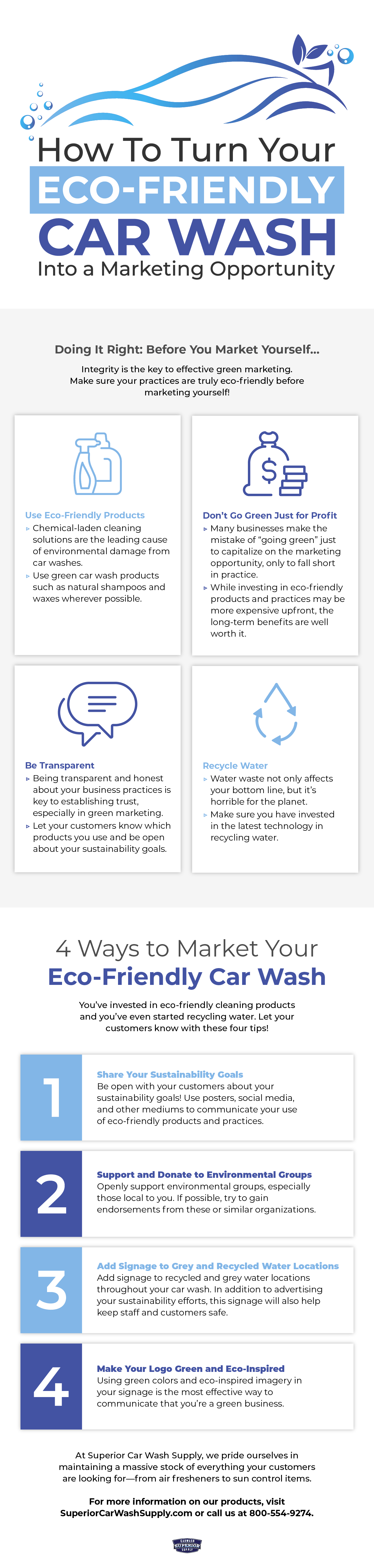 Turning Your EcoFriendly Car Wash Into a Marketing Opportunity